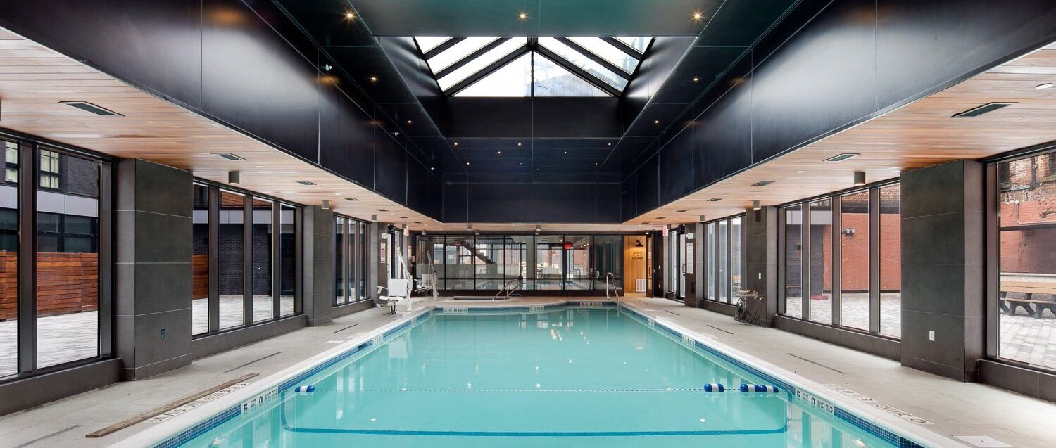 Manhattan Park Pool on Roosevelt Island